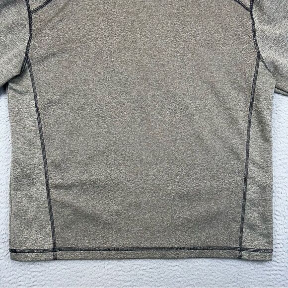 Boy Scouts America Sweater Mens Medium Gray Green 1/4 Zip Pullover‎ Outdoor BSA - Picture 8 of 12